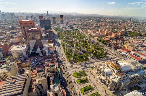 Picture of Mexico City Aerial View